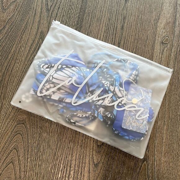 NWT Toluca Amina Bikini Top Waist Wrap Triangle Adonis Size XS/S - Picture 5 of 6